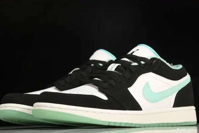 MaikeSneakers 1 Low Island Air Jordan CQ9828-131 Green 0511
